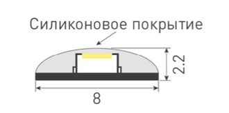 Лента Arlight RTW 2-5000SE 12V (3528, 60 LED/m, LUX)