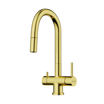 Смеситель OMOIKIRI AKITA-S LG (4994350), светлое золото