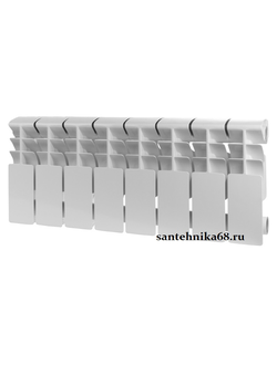 Радиатор алюминиевый Rommer Plus 200/96 8 10 12 14 секций
