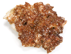 Ванадинит, кристаллы на породе, Марокко (65*53*18 мм, 79 г) №35879