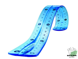 Линейка гибкая 15 см