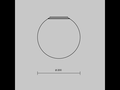 Потолочный светильник Twins, MOD427CL-L10B3K