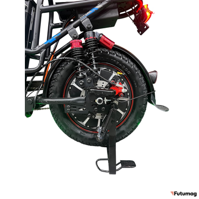 Электровелосипед Wolong Monster 60V 23AH