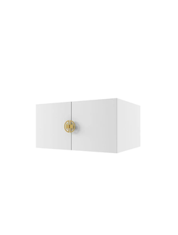 Антресоль для книжного шкафа Мишель Белый (450)