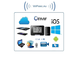 IP видеоняня WiFi (Настольные часы - метеостанция с внешним датчиком температуры, охранная видеокамера) с аккумулятором и с DVR, Full HD 1 Mp