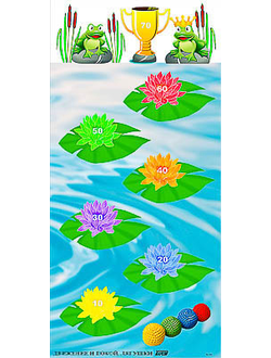 Игровой набор Фребеля "Лягушки" (серия "Движение и покой")