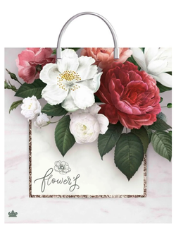 Пакет ПЭ с пластмассовыми ручками