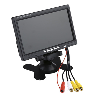 Монитор авто TDS TS-CAV10 (7", 12B, 2 канала) черный