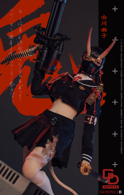 ПРЕДЗАКАЗ - Японская школьница-демон Юко - Коллекционная ФИГУРКА 1/6 scale Onihime Part 2 Yuko Yukawa (GD97011B) - GDTOYS  ?ЦЕНА: 23200 РУБ.?