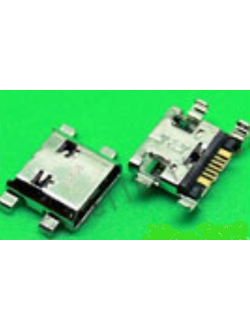 Разъем зарядки №19 Samsung i8190, i8200, S7530, S7562,  (5 pin) (MC-055, MC-164)