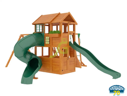 Детская площадка IgraGrad Клубный домик 2 с трубой и рукоходом