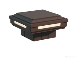 Светодиодная крышка-светильник WLCL-122 (Венге)