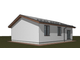 Одноэтажный дом с тремя спальнями 90м² (S108)