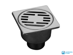 Трап для душевой  VIEIR из нерж.стали 100*100 прямой выпуск в Тамбове