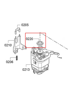 Муфта привода кухонного комбайна Bosch MUM9.., 10004141