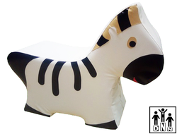 Мягкий модуль "Веселые зверята" - "Зебра"