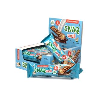 Вафли Snaq Well БЕЗ ГЛЮТЕНА, с Молочно-ореховый начинкой