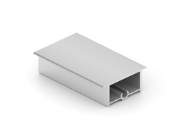 Рамка средняя ЗАКРЫТАЯ  NOVA  Серебро  Матовое  L=...мм  NB0486.VP540.SLMAN.CJ  ARISTO