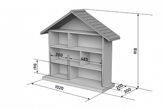 Кукольный домик для девочек