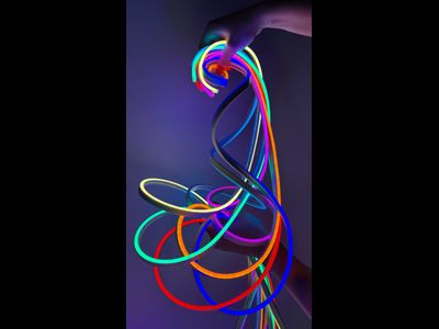 Гибкий светодиодный неон 2835 120LED/m 4.5x13х5000мм 12V IP67