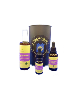 Подарочный набор Волгаладь №1, подходит женщине от 50 лет (черная коробка)