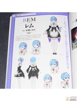 Оригинальный Арт Бук Re:Zero - Starting Life in Another World - Visual Commentary (Рестарт: Жизнь в альтернативном мире с нуля)