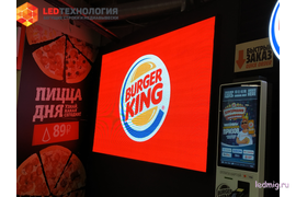 светодиодный экран для ресторана