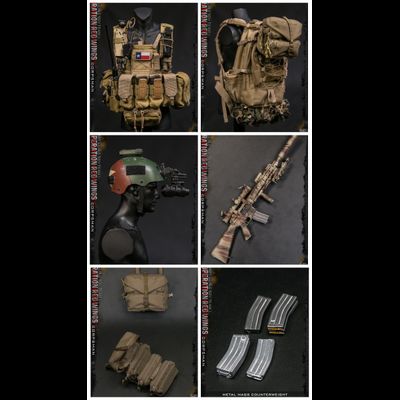 Полевой медик, операция "Красные крылья" - Коллекционная ФИГУРКА 1/6 Operation Red Wings - NAVY SEALS SDV TEAM 1 Corpsman (78084) - DAMTOYS