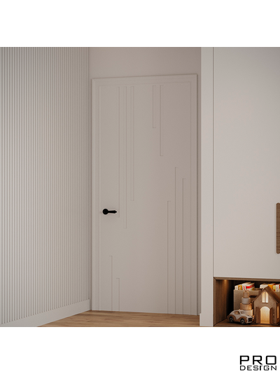 Межкомнатная дверь Archi Line Динамика, высота 2400 мм, ширина 900 мм, каркас 58 мм, внутреннего открывания