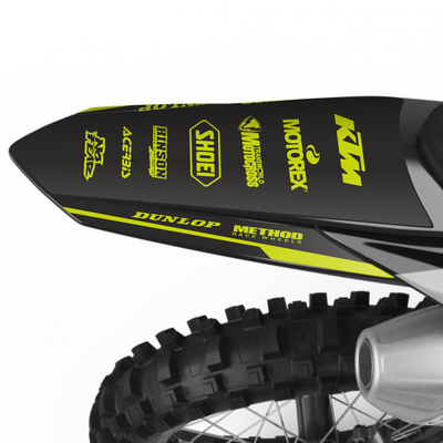Наклейки на мотоцикл KTM 125-450 SX, SXF 2019-2022, EXC 2020-2023/GR8 #8073