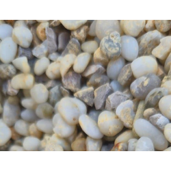 Галька морская белая, фракция 5-10 мм