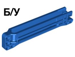 ! Б/У - Technic, Gear Rack 1 x 14 x 2 Housing, Blue (18940 6339022) - Б/У