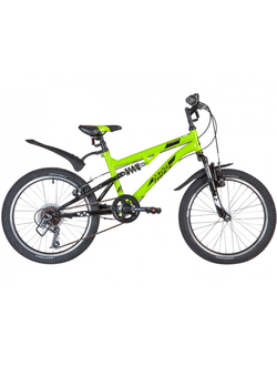 Велосипед NOVATRACK Titanium 20 6 2020 зеленый