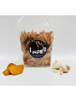 Гренки Гризли Чеснок 1 кг ведро