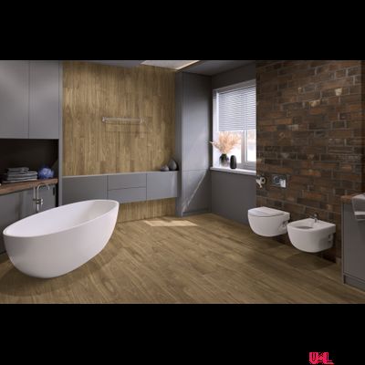 SPC ламинат Damy Floor Family Орех Европейский / European Walnut 0036-2 43 класс толщина 4.0 мм с фаской замковый 2.635 м2