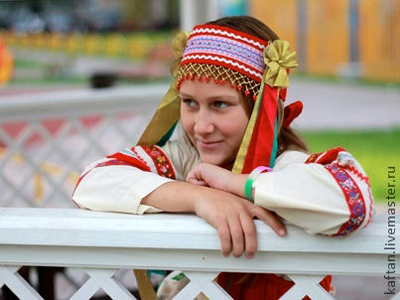 Русский народный костюм для девочки