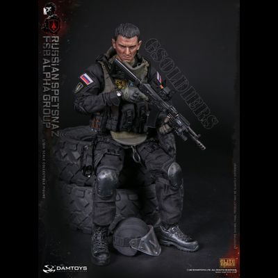 Спецназ ФСБ "Альфа" - Коллекционная ФИГУРКА 1/6 scale RUSSIAN SPETSNAZ FSB ALPHA GROUP (78064) - DAMTOYS