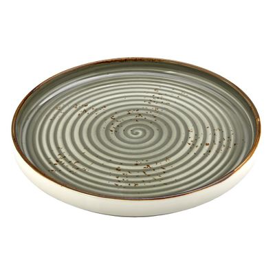 Тарелка с бортом d 19 см Supreme Bone