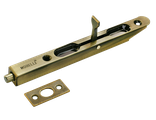 Торцевой шпингалет Morelli OL160 AB Цвет - Античная бронза