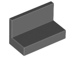 Panel 1 x 2 x 1 with Rounded Corners, Dark Bluish Gray (4865b / 4271950 / 6146225)
