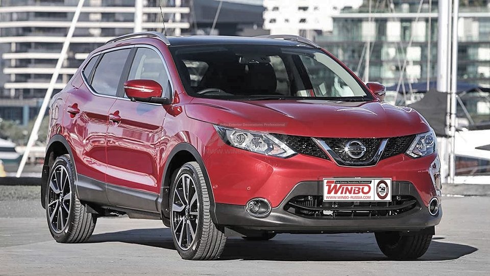 Nissan qashqai рейлинги