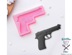 Молд силиконовый 11×7,5 см "Пистолет"