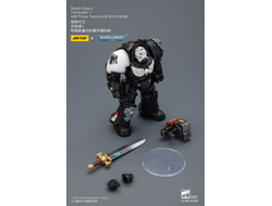 Терминатор Гвардии Ворона (Warhammer 40K) - КОЛЛЕКЦИОННАЯ ФИГУРКА 1/18 Raven Guard Terminator with Power Sword and Storm Bolter (JT03240) - JOYTOY