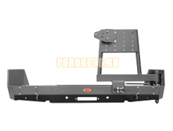 Задний силовой бампер серии Трофи на УАЗ Патриот 2005- (03.104.03)