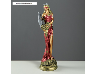 Статуэтки из керамики (Ceramic figurines) - Статуэтка "Фортуна с Рогом ...