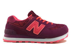 New Balance 574 Темные с пурпурным женские (36-40) Арт. 189M-A