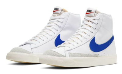 Nike Blazer Mid 77 Vintage (Белые с синим)