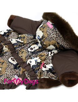 FOR MY DOGS куртка для собак с шелковой подкладкой