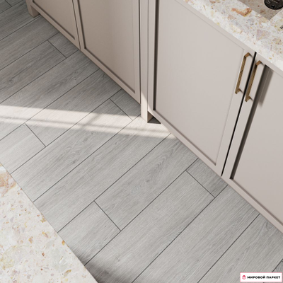 Ламинат Ever Sense Classic Дуб Виктория серый EL1053