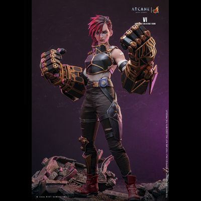 ПРЕДЗАКАЗ - Вай (Аркейн, Лига Легенд) - Коллекционная фигурка 1/6 "League of Legends: War of Two Cities II" Vi (TMS138) - Hot Тoys ?ЦЕНА: 44500 РУБ.?